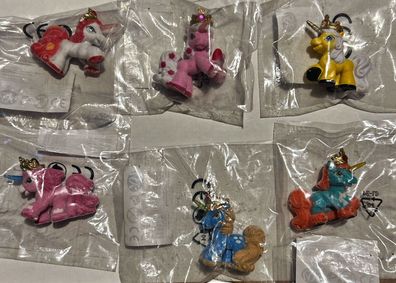 Filly Unicorn Einhörner verschiedene Model 10 Stück im Set mit Fehler