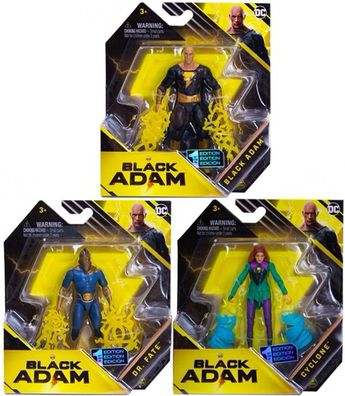 DC Comics Black Adam Action Figuren 1st Edition - 10 cm Groß