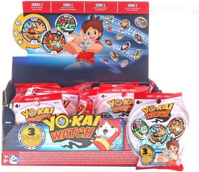 Yo-Kai Watch Serie 2 Mystery Bags 24 er Set Display Hasbro