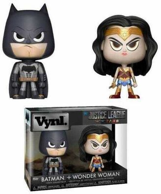 FUNKO POP! DC Justice League - Batman + Wonder Woman Vinyl NEU 2 er Pack