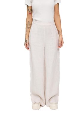 MAZINE Women Hose Wide Leg Linen Pants moon