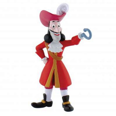 Bullyland Captain Hook mit Haken - Jake und die Nimmerland Piraten 9 cm Groß NEU