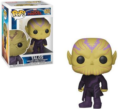 FUNKO POP! Captain Marvel - Talos Bobble-Head Vinyl NEU 431