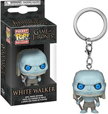 FUNKO POP! Game Of Thrones - White Walker Pocket Keychain Schlüsselanhänger NEU