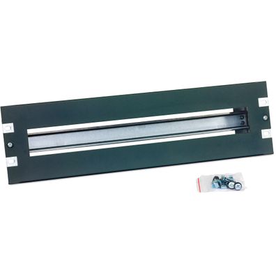 Triton RAB-JL-X01-A1 19" Schutzschalterleiste 3HE, mit Hutschiene, schwarz