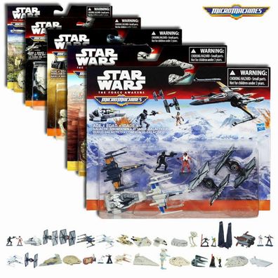 Star Wars Micro Machines Set Verschiedene Modele + Gold Serie Hasbro NEU