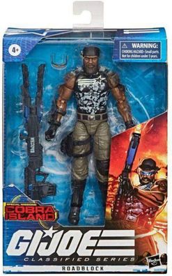 HASBRO GI JOE Roadblock - Cobra Island Classified Series 15 cm Groß NEU