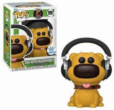 FUNKO POP! Dug Days - Dug With Headphones - Exclusive - Vinyl NEU 1097
