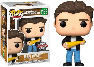 FUNKO POP! Parks And Recreation - Ben Wyatt Special Edition Vinyl NEU 1153