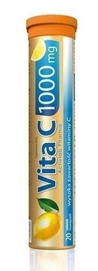 Activlab Pharma Vitamin C 1000 mg, 20 Brausetabletten, Zitronengeschmack