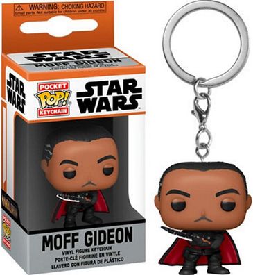 FUNKO POP! Star Wars The Mandalorian Moff Gideon Keychain Schlüsselanhänger