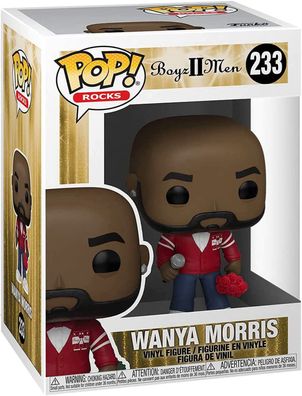 FUNKO POP! Rocks Boysz II Men - Wanya Morris Vinyl NEU 233 (Gr. ca. 10 cm)