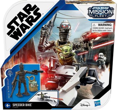 Hasbro - Star Wars - Mission Fleet - Speeder Bike - IG-11 & The Child