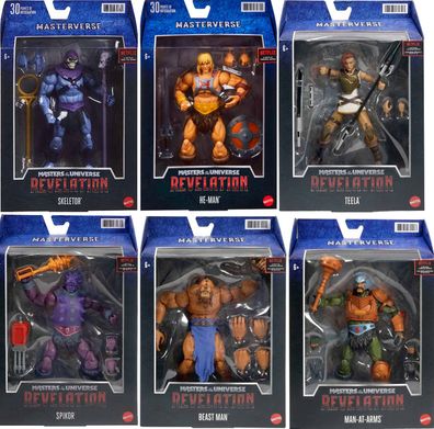 He-Man Master Of The Universe Revelation Action Figuren 18 cm Groß - Auswahl