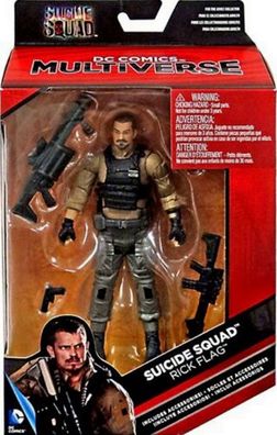 Suicide Squad DC Comics Multiverse – Rick Flag – Actionfigur 15 cm Mattel (Gr. 15 cm)