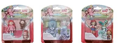 Rainbow Ruby Puppen Figuren 8-10 cm Groß 2er Set Auswahl NEU