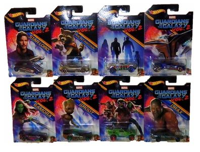 Hot Wheels - Guardians Of The Galaxy Vol. 2 - Modelle NEU