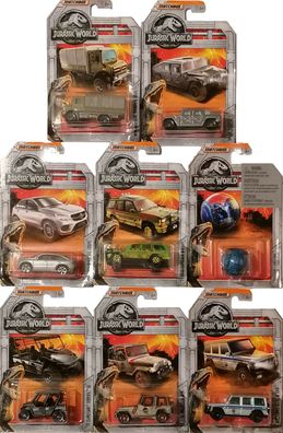 Matchbox Jurassic World Autos 1:64 Cars NEU