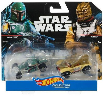 Hot Wheels Star Wars Character Cars Boba Fett - Bossk 1:64 DJM05-JA11 NEU