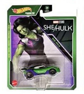 Hot Wheels Marvel She Hulk Character Cars Autos HDL54 - 1:64