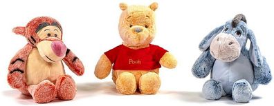 Winnie Pooh Bär - Tigger - Esel Plüsch Plüschtier Plüschfigur 30 cm Groß NEU