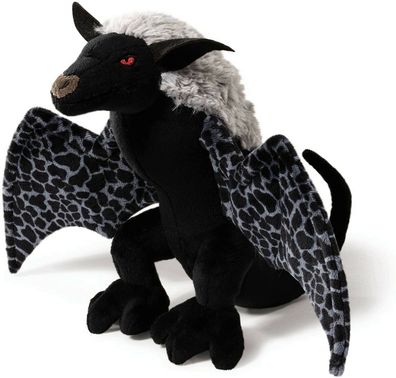 Nici Creatures Plüsch Tier Plüschfigur 15 cm Groß Schwarz mit Flügel NEU (Gr. 15 cm)