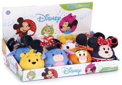 Disney Squeezsters Plüsch Bag Clip Anhänger Rucksackanhänger ca. 9 cm NEU