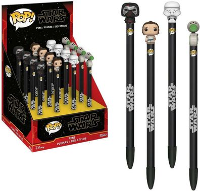 Funko POP! Star Wars Pen Toppers Kugelschreiber Stifte Auswahl NEU