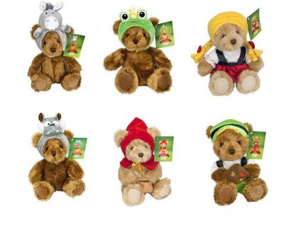 Real Märchen Bären Fairytale Bears 21 cm Plüschtier Plüsch NEU