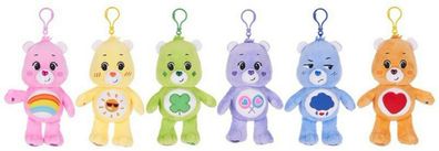 Care Bears Bag Clip Glücksbärchen Anhänger mit Clip ca. 14 cm Groß