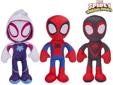 Spiderman and His Amazing Friends Plüschfiguren Plüsch Auswahl 30 cm (Gr. 30 cm)