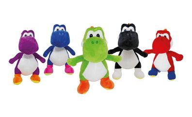 Super Mario Yoshi Plüsch Plüschtier Plüschfigur Farbauswahl 25 cm Groß (Gr. 25 cm)