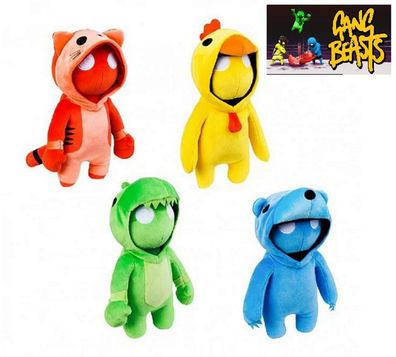 Gang Beasts Stetchy Plüsch Figuren Stofffiguren Super Soft 25 cm Groß