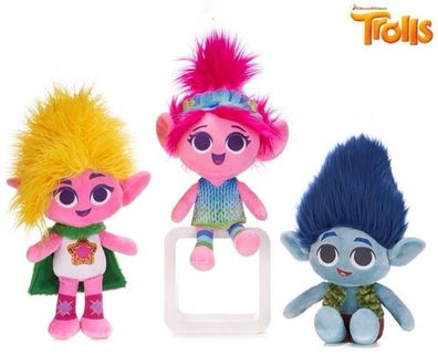 Trolls 3 - Plüsch Figur Stofftier 26 cm - Auswahl