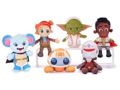 Star Wars - Young Jedi Adventures Plüschfiguren Kuscheltier Stofftier Figuren