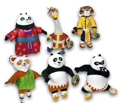 Kung Fu Panda 3 Plüsch Stofftier Plüschtier Pandabär 30 cm - 34 cm NEU