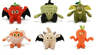 Zombie The Misfits Plüschfiguren ca. 13 cm Groß Gemüse Obst NEU