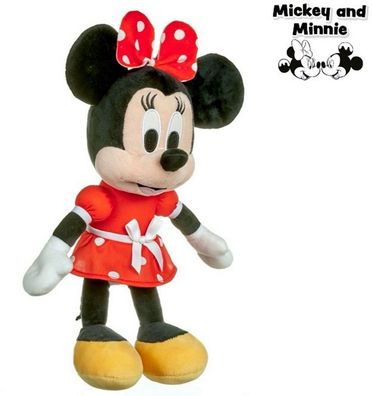 Disney Plüsch Minnie Mouse Plüschfigur Plüsch Stofftier 40 cm