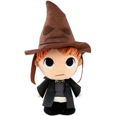 Funko Harry Potter Ron mit Hut Plüsch Plüschfigur 28 cm Plushies NEU (Gr. 28 cm)