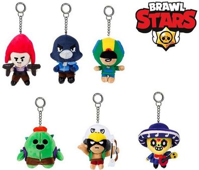 BRAWL STARS PLÜSCH Figuren Bag Clip Sammelfiguren Auswahl