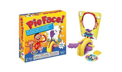 HASBRO Pie Face Game Kinderspiel, Mehrfarbig Megableu Balla Balla Spiel Neu