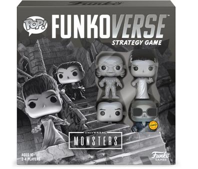 Funko FunkoVerse Strategy Game - Universal Monasters Gesellschaftsspiel CHASE