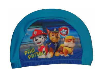 Badekappe Kinder Paw Patrol Badehaube Blau NEU 771-442 (Gr. Kinder - Einheitsgröße)