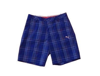 Puma Golf Plaid Tech Short Junior NEU