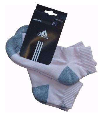 adidas Mädchen Socken 2 Paar Sportsocken Ankle sock 2pp Größe 24-29 NEU