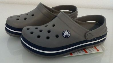 crocs Kinder Jungen Mädchen Schuhe Clogs crocband Kids Grau NEU