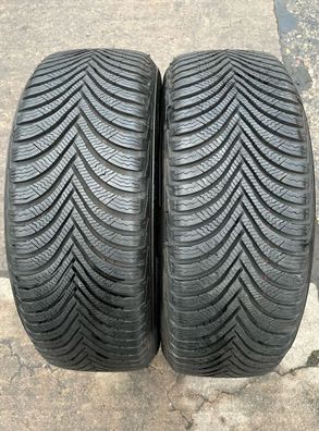 2x Winterreifen 205/55 R16 91H Michelin Alpin 5 DOT17 7,7-8,5mm