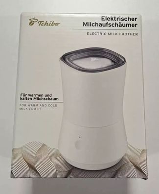 MilchaufschäumerTchibo elektrisch 250ml 500W Cremeweiß Antihaftbeschichtet Top Preis