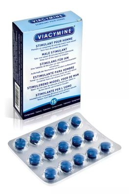 Viacymine Stimulans Libido 15 Tabs Sexuelle Kraft Erektion für Männer