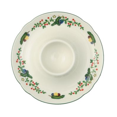 Seltmann Weiden Eierbecher mit Ablage Marieluise Weihnachten 001.293485